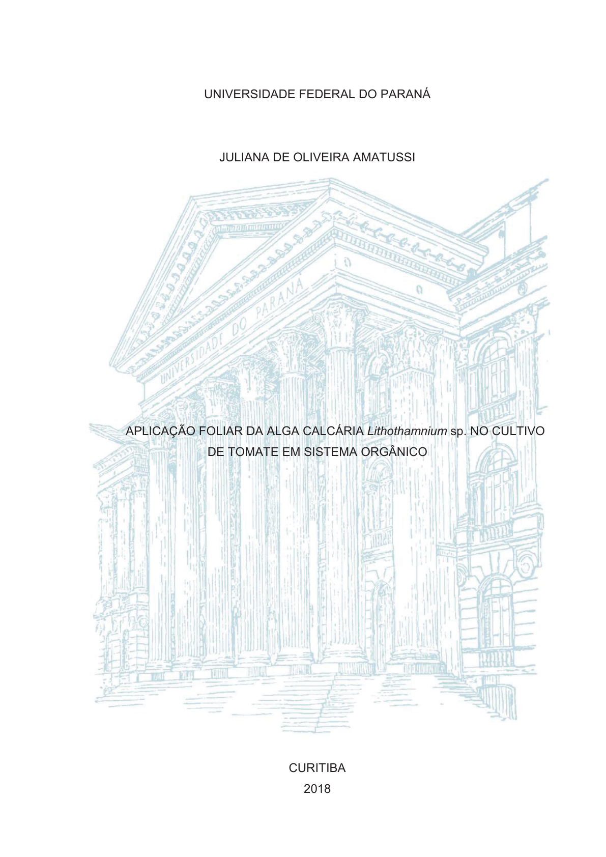 Capa do Artigo